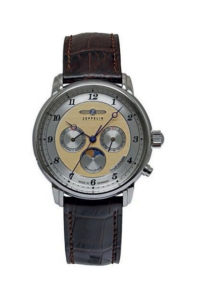 Zeppelin Friedrichshafen Moonphase ladies watch