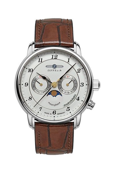 Zeppelin Friedrichshafen Moonphase Men's Watch