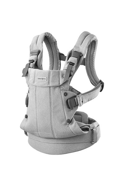 BabyBjörn BabyBjorn Harmony multi-position baby carrier, melange fabric, Light Grey