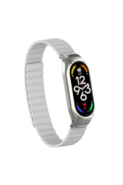 TEKNOCEP Xiaomi Mi Band 7 متوافق مع KRD-69 TKNC - أبيض