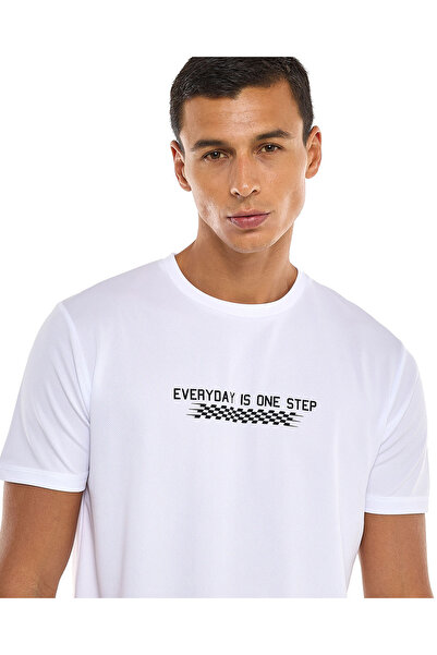 R&B White MAW-GRAPHIC TEE-S-XXL