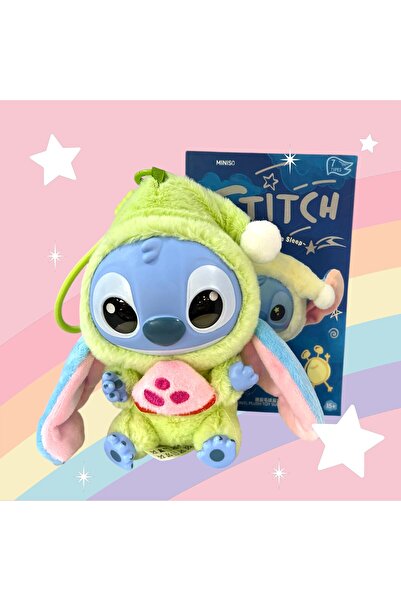 STAR TOYS Stitch peluş miniso vnly plush toy surprise 7 farklı karakter(1 ade...