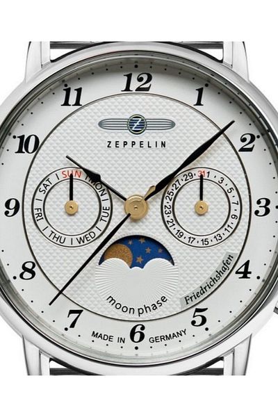 Zeppelin Friedrichshafen Moonphase ladies watch