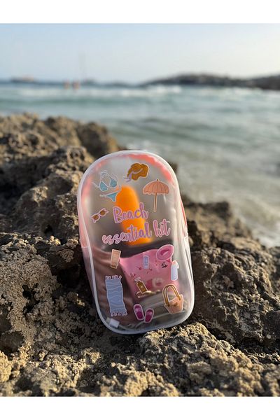 4nio Transparent Bikini Bag Beach Essential Kit Waterproof Pvc Bag