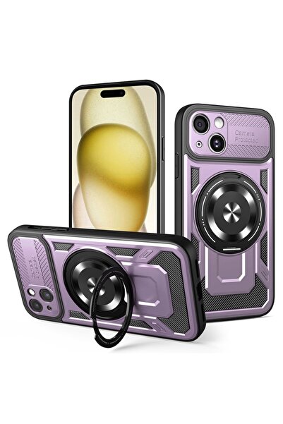 SKYDDAR INNOVATION Θήκη για iPhone 15 Plus, RuggedCam, Αντικραδασμικός μαγνητ...