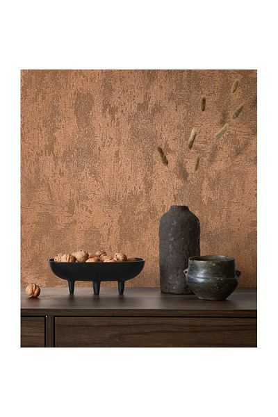 Marburg Decorative Wallpaper Uni Marble Pattern City Glow 34277