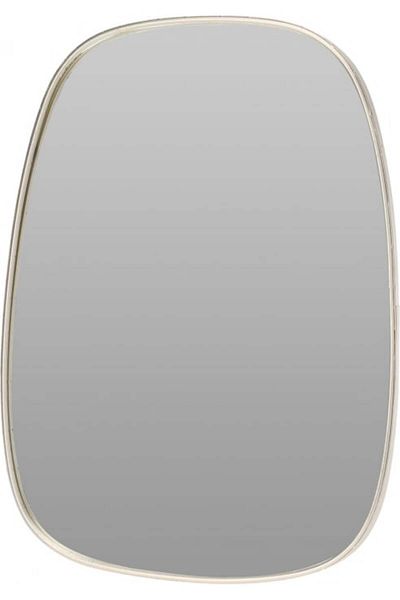 Koopman Decorative Mirror with Shape and Subtle Gold Finish Frame