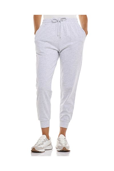 R&B Ecru Melange WB KNIT TRACK BOTTOM 8-18
