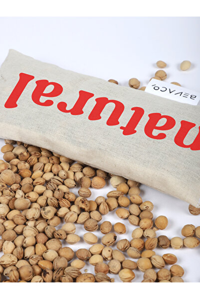 BEVACO Baskılı Kiraz Çekirdeği Mini Isıtıcı Yastık | 10×20 cm | Doğal & Şık Tasarım