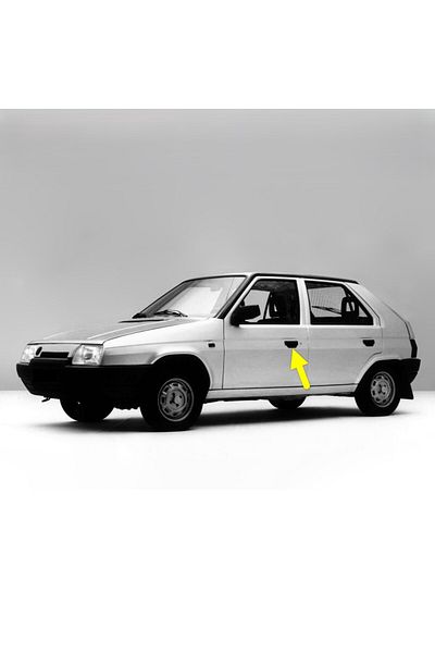 Bisra Skoda Favorit 1988-1995 Left Front Door Outer Release Handle 115988104