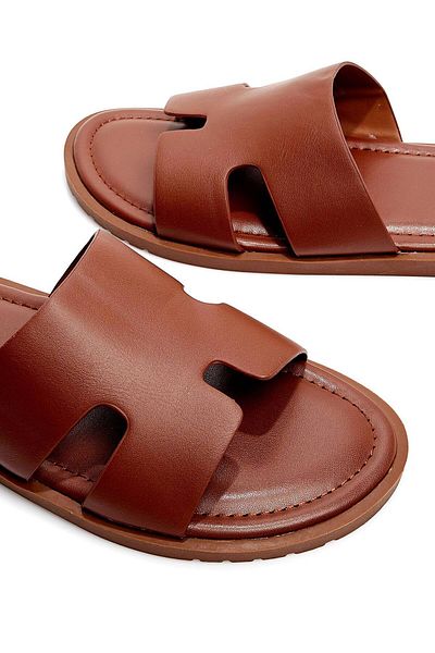 R&B Brown MENS CHAPPALS 40-45