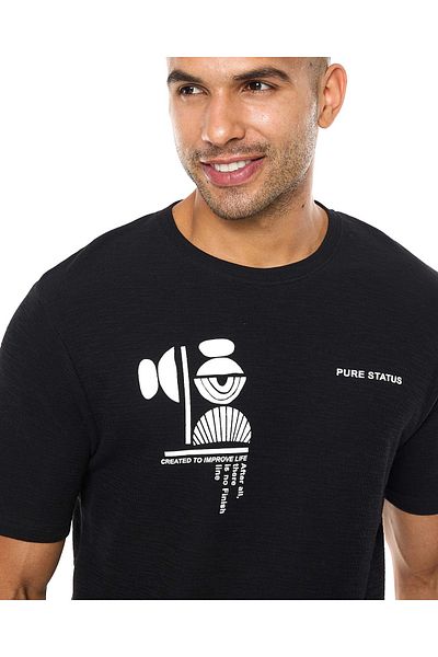 R&B Black MYF- TEE-S-XXL