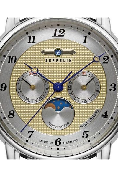 Zeppelin Friedrichshafen Moonphase Men's Watch