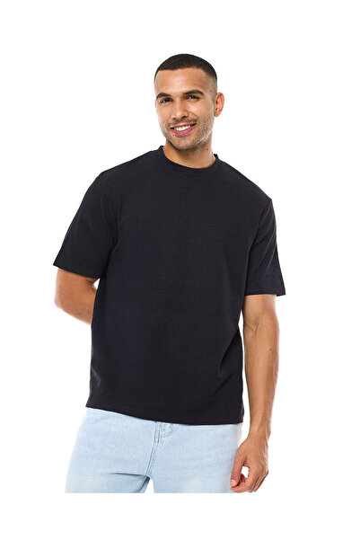 R&B تي شيرت أسود MCF-TEE-S-XXL