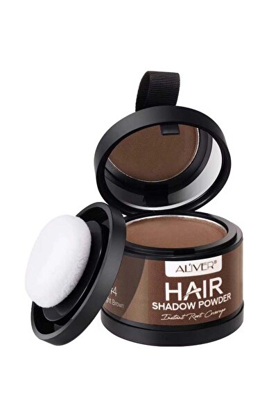 ALİVER Σκόνη βαφής μαλλιών, άμεση κάλυψη, Aliver, #4 Ανοιχτό καστανό (Saten d...