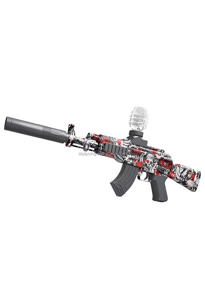 Toybox Electric Gel Ball Blaster Revolver Toys for Outdoor Team Shooting Games, Kids Toys Revolver