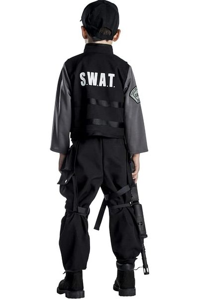 Rubies Kids Swat Team Costume 3-4 Years