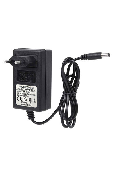 Leonpro 26v 1A şarjlı Süpürge adaptörü AC-DC 26 volt 1 amper şarjlı süpürge adaptörü