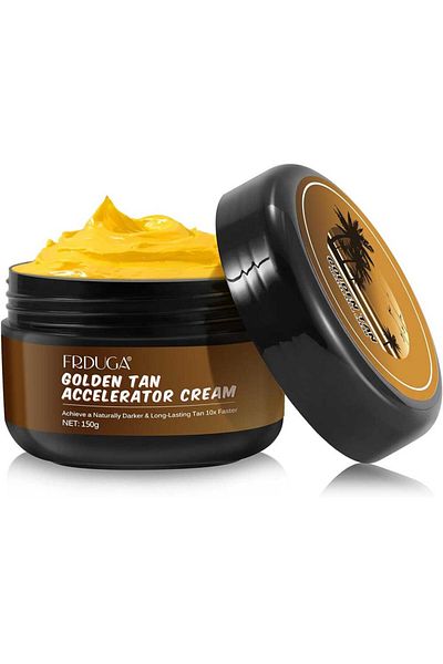 NOVA KISS Premium Accelerator Cream for 10 times faster tanning, Intensifying Effect, 100% , 150 g