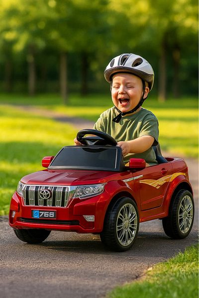 MASA 6V Electric Ride-On Car for Kids – Remote & Pedal Control, Music, Dual Motor