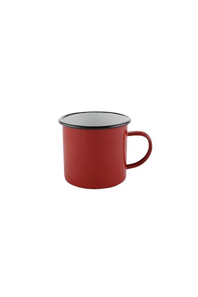gogiva Enamel mug, 500 ml, 9 cm, red