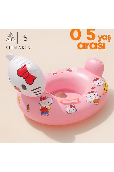 Silmaril Babyboat Inflatable Kitty Figure Mascot for Children (Baby) Can Raft for Ages 0-5