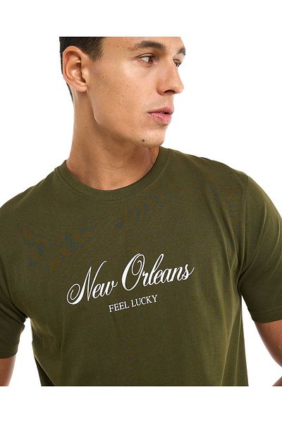 R&B Olive MCB- GRAPHIC TEES -S-XXXL