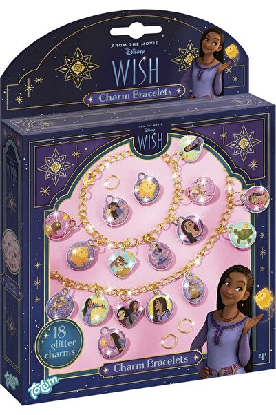 Totum Комплект гривни „Направи си сам“ с висулки Disney Wish