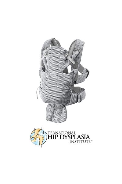 BabyBjörn BabyBjorn Move, Grey, 3D Mesh, Anatomical Multi-Position Baby Carrier