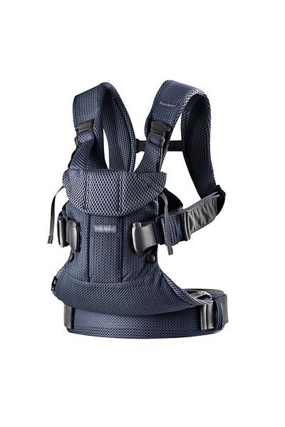 BabyBjörn BabyBjorn - Anatomical carrier One Air - Navy Blue, 3D Mesh