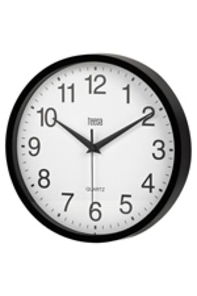 Teesa Wall Clock 25cm Black