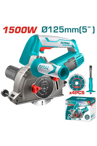 TOTAL ماكينة قص جدار 1500w 5" 4دسك توتال Twlc1256