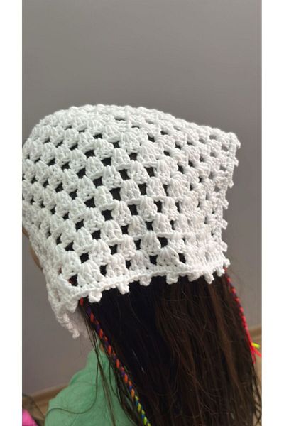 YUMAK HOBİ EVİ Hand Knitted Bandana