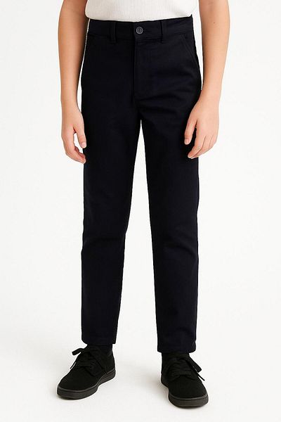 NEWKİDS Canvas School Trousers
