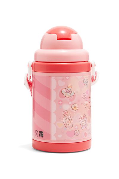 R&B Pink Bts Girls Water Bottle F