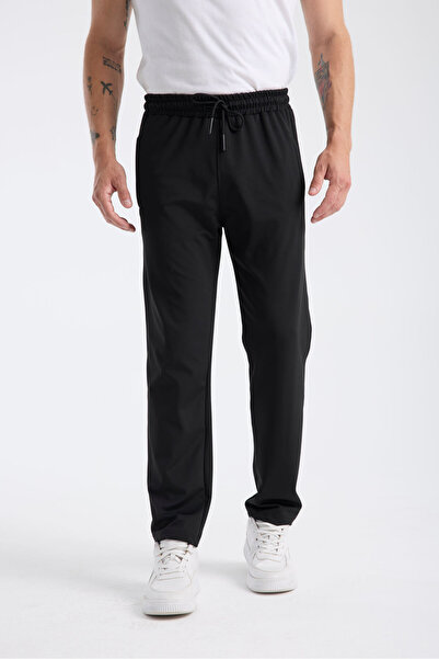 KAPHONE Erkek Düz Paça Relaxed Fit Dalgıç Kumaş Eşofman Altı