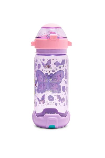 R&B Purple Girls Water Bottle