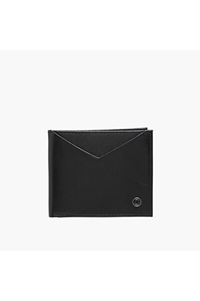 Duchini Solid Bi-Fold Wallet - W 1.8 x H 9.2 x D 11.3 cm