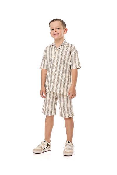 R&B BOYS TOP & BOTTOM SET 2-8Y