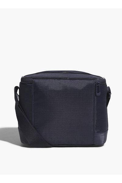 adidas Men Logo Print Lunch Bag with Zip Closure