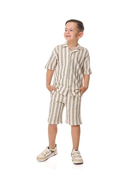 R&B BOYS TOP & BOTTOM SET 2-8Y