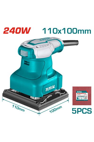 TOTAL ماكينة صنفرة خشب 240w توتال Tf2231106