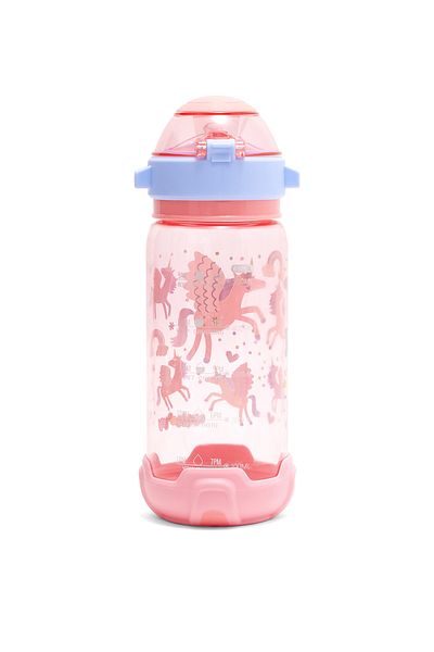 R&B Light Pink Girls Water Bottle