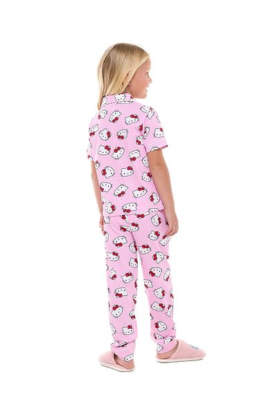 R&B GIRLS SLEEP WEAR LPJ SET 2-8Y