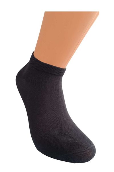 Centini Set 5 perechi-Sosete barbati negru tricot fin