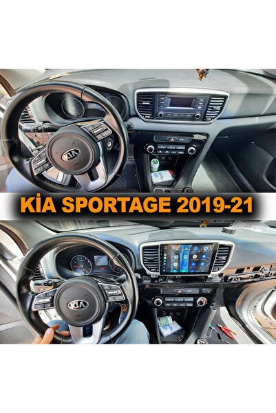 CarSmarT KİA SPORTAGE NEW 2019-2021 9 İNÇ 6-64 PRO MODEL QLED EKRAN