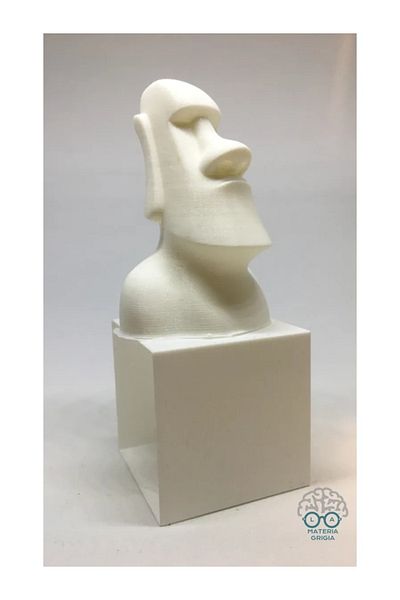 Biparca Store Moai Glasses Holder Sculpture – Black Glasses Stand |   Decorative Table Top Organizer