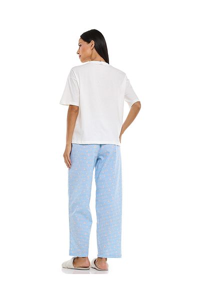 R&B مجموعة WSL KNIT TOP WVN BTM LPJ مقاس 8-18