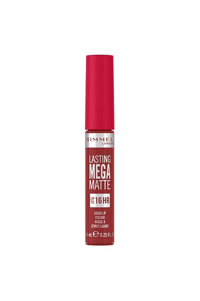 RIMMEL LONDON Ruj lichid Rimmel Lasting Mega Matte 500 Fire Starter, 7.4 ml