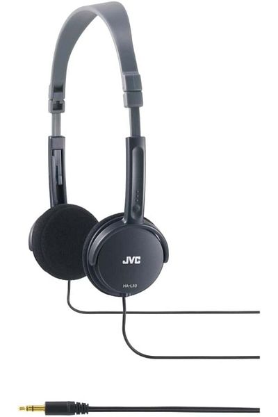 JVC Căști HA-L50-BE, cu fir, supraauriculare, design elegant, negre